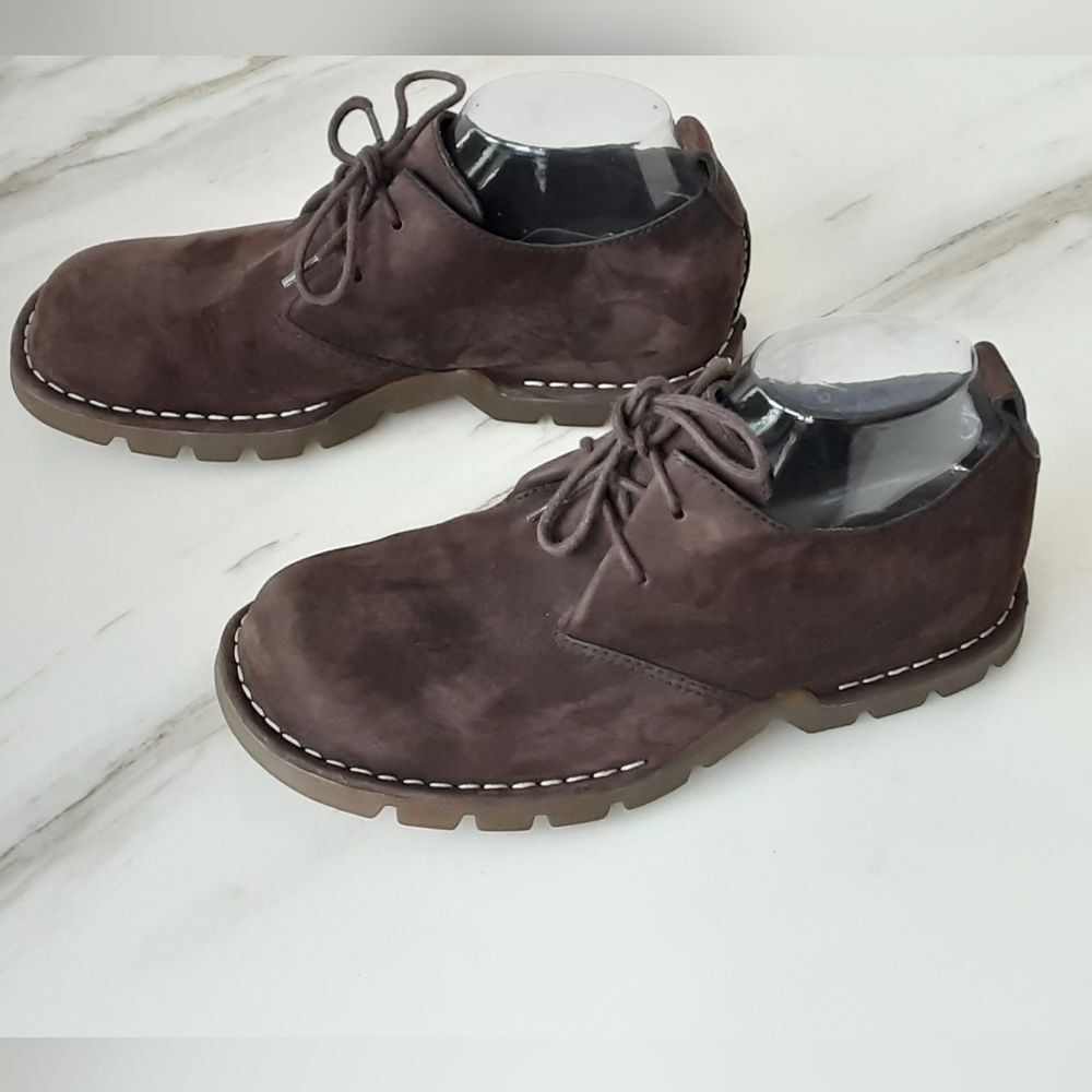 Cole Haan Country Brown Suede Nubuck Leather Lace Up Chukka Oxford Sz 8M